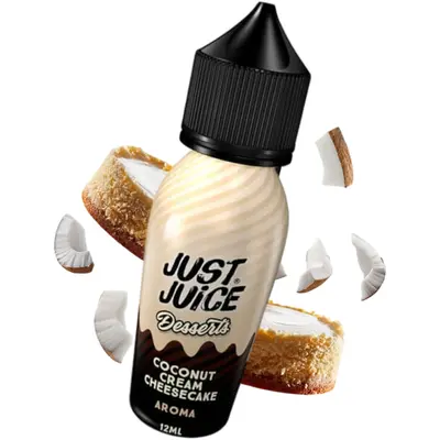 Just Juice Desserts Coconut Cream Cheesecake 12/60ml Flavorshot