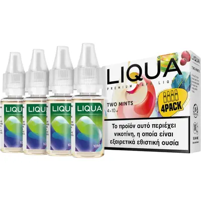 LIQUA Two Mints 6mg 4 x10ml
