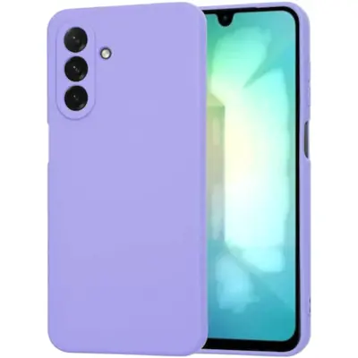 Silicon case protect lens for Samsung Galaxy A26 5G Purple