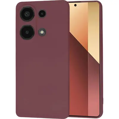 Silicon case protect lens for Xiaomi Redmi 15C / POCO C85 Burgundy