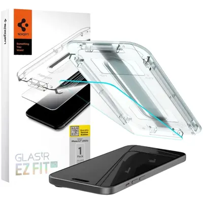 Spigen Tempered Glass GLAS.TR "EZ FIT" for iPhone 15 6,1" Clear