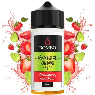 Bombo Wailani Juice Strawberry Pear 30/120ml Flavorshot