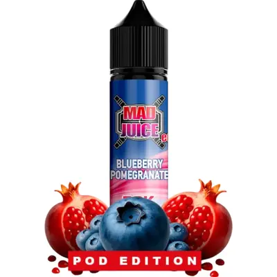Mad Juice Pod Edition Blueberry Pomegranate 12/60ml Flavorshots