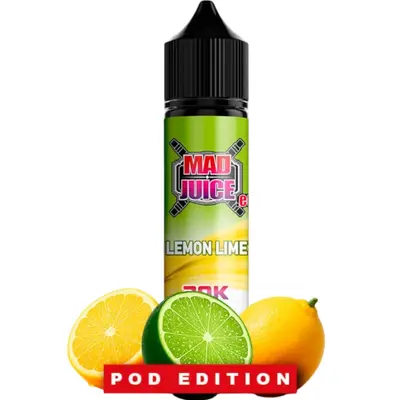 Mad Juice Pod Edition Lemon Lime 12/60ml Flavorshots