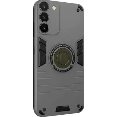 Armor Ring Case with Stand for Samsung Galaxy A26 Grey