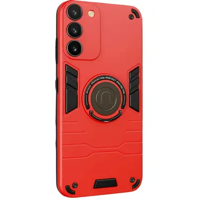 Armor Ring Case with Stand for Samsung Galaxy A26 RedArmor Ring Case with Stand for Samsung Galaxy A26 Red