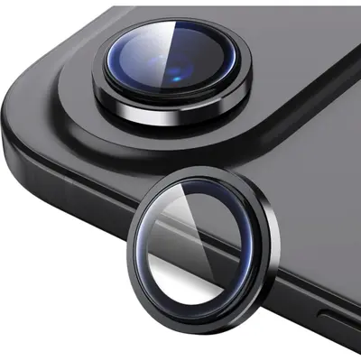 Camera Lens Protector Tempered Glass for iPhone 17 Air Black