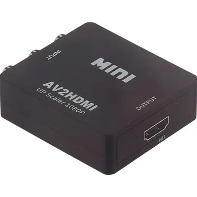 Kouvolsen KOS-12113 – Μετατροπέας AV (RCA) σε HDTV (HDMI) με Υποστήριξη Full HD 1080p