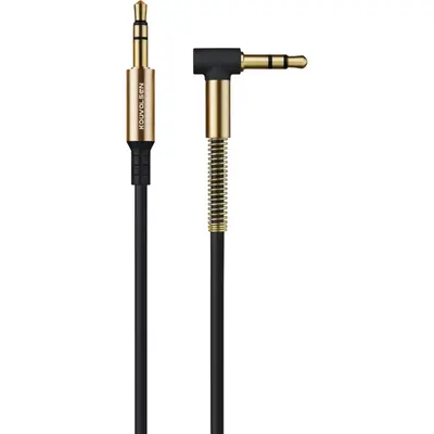 Kouvolsen M2-0723 – Καλώδιο Ήχου AUX 3.5mm Stereo Jack σε Jack Γωνιακό 1m
