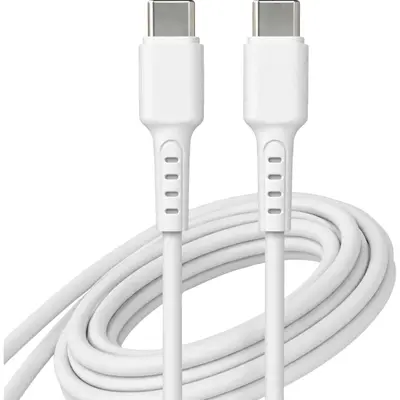 Kouvolsen X102 – Καλώδιο USB-C σε USB-C 3A Fast Charging & Data 3m White