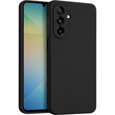 Matt TPU Case with Camera Protection for Samsung Galaxy A26 Black