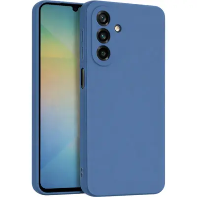 Matt TPU Case with Camera Protection for Samsung Galaxy A26 Blue