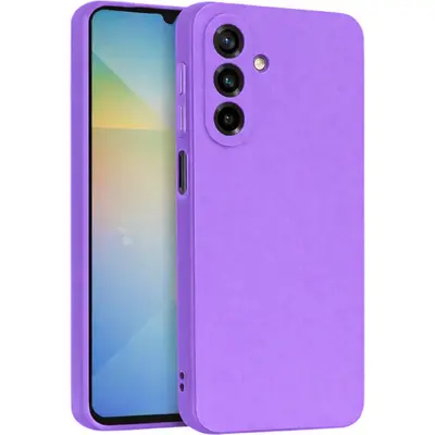 Matt TPU Case with Camera Protection for Samsung Galaxy A26 Purple