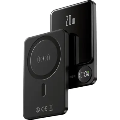 Forever MATB-200 MagSafe Power Bank 5000mAh 20W Power Delivery Μαύρο