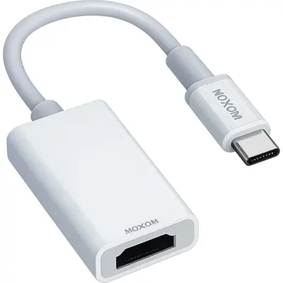 Moxom MX-AX74 Adapter Type-C to HDMI 4K High Definition White
