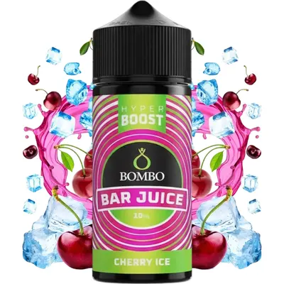 Bombo Bar Juice Hyper Boost Cherry Ice 10ml/120ml Flavorshot