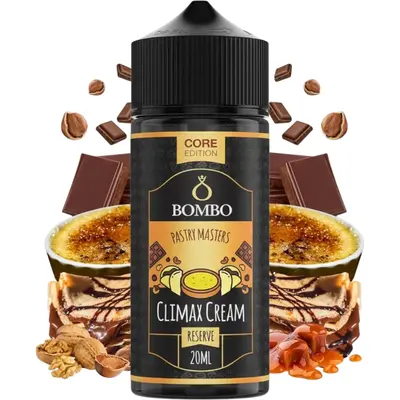 Bombo Pastry Masters Climax Cream Core Edition 20ml/120ml Flavorshot