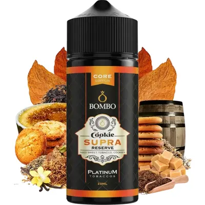 Bombo Platinum Tobaccos Cookie Supra Reserve Core Edition 20ml/120ml Flavorshot