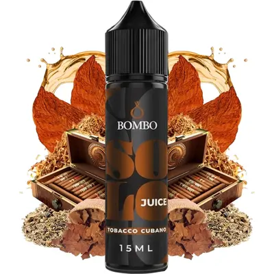 Bombo Solo Tobacco Cubanno 15ml/60ml Flavorshot