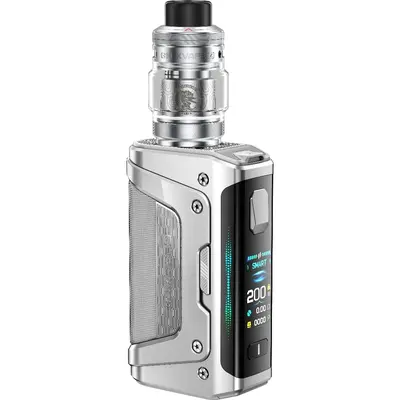 GeekVape Aegis Legend 5 200W With Z subohm Tank 5 5.5ml Kit Frost Silver