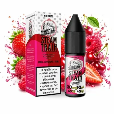 Steam Train Disposable Edition Strawberry Raspberry Cherry 20mg 10ml