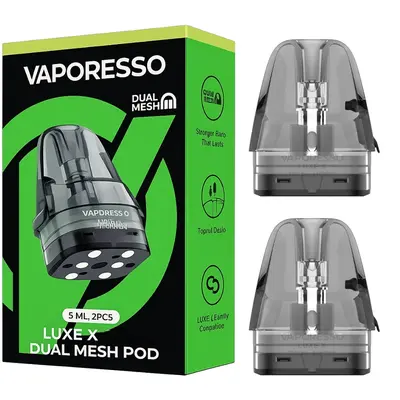 Vaporesso Luxe X Pod Dual Mesh Coil 5ml 0.6ohm (2τμχ)