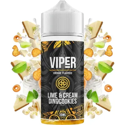 Viper Golden Owl Lime & Cream Dinocookies 30ml/120ml Flavorshot