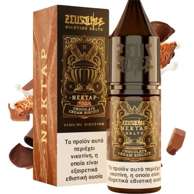 Zeus Juice Salts Chocolate Cream Biscuit 20mg 10ml