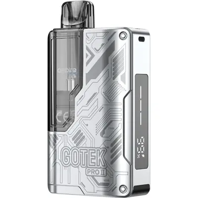 Aspire Gotek Pro II Pod Kit 2ml Silver