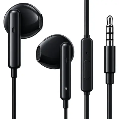 Elmcoei EV252 Ενσύρματα Ακουστικά In-Ear με Μικρόφωνο & Jack 3.5mm Μαύρα