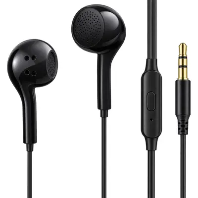 Elmcoei EV7013 Ενσύρματα Ακουστικά In-Ear με Μικρόφωνο & Jack 3.5mm Μαύρα