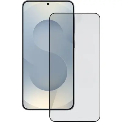 Full Glue Tempered Glass 5D for Samsung Galaxy S26 Plus black frame