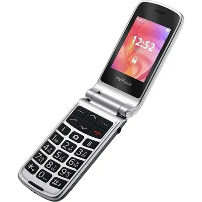 MyPhone Rumba 2 Κινητό με Μεγάλα Κουμπιά (Dual SIM) Μαύρο