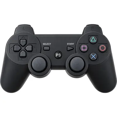 PS3 Doubleshock Wireless Controller Black