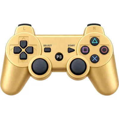 PS3 Doubleshock Wireless Controller Gold