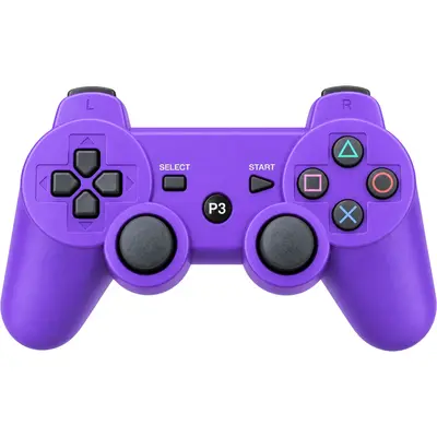 PS3 Doubleshock Wireless Controller Purple