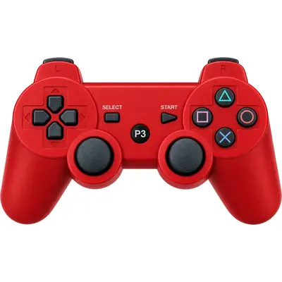 PS3 Doubleshock Wireless Controller Red
