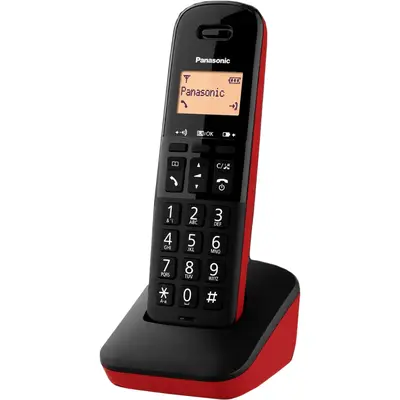 Panasonic KX-TGB610JTB Ασύρματο Τηλέφωνο Κόκκινο
