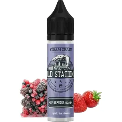 Steam Train Old Stations Red Berries Slash 12/60ml Flavorshots
