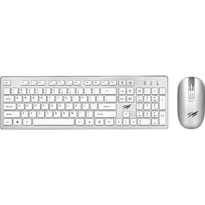 Yelandar JX-K90 Ασύρματο Σετ Πληκτρολόγιο & Ποντίκι 2.4G Wireless Λευκό – Αγγλικό Πληκτρολόγιο (EN Layout)