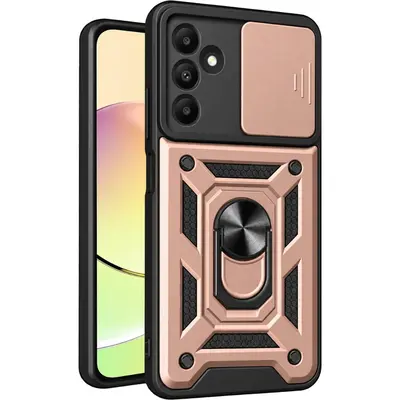 Defender Armor Ring case for Samsung Galaxy A56 5G Rose Gold