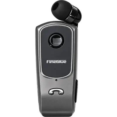 Fineblue F920 Ασύρματο Bluetooth Clip-On Headset v5.4 με HD Ήχο& Type-C Φόρτιση Gray