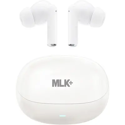 MLK+ A56 Bluetooth Earbud AI voice translation Ακουστικά & Μικρόφωνο Λευκά