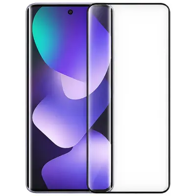 ObaStyle Tempered Glass Side Glue for Xiaomi Redmi Note 15 4G/5G black frame