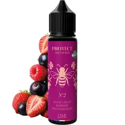 Protect Blackcurrant Raspberry Wild Strawberry 12/60ml Flavorshot