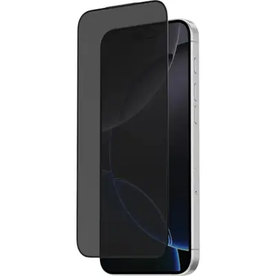 ObaStyle Privacy Tempered Glass 3D for iPhone 18 Pro black frame
