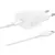 Samsung Φορτιστής με Καλώδιο USB-C - USB-C 25W Λευκός (Adapter T2510X)