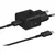 Samsung Φορτιστής με Καλώδιο USB-C - USB-C 25W Μαύρος (Adapter T2510X)