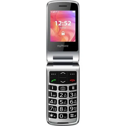 MyPhone Rumba 2 Κινητό με Μεγάλα Κουμπιά (Dual SIM) Μαύρο