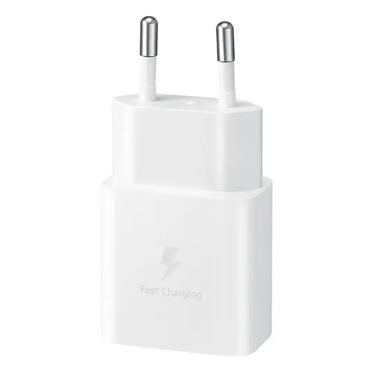 Samsung Φορτιστής Χωρίς Καλώδιο με Θύρα USB-C 25W Λευκός (Adapter T2510N)